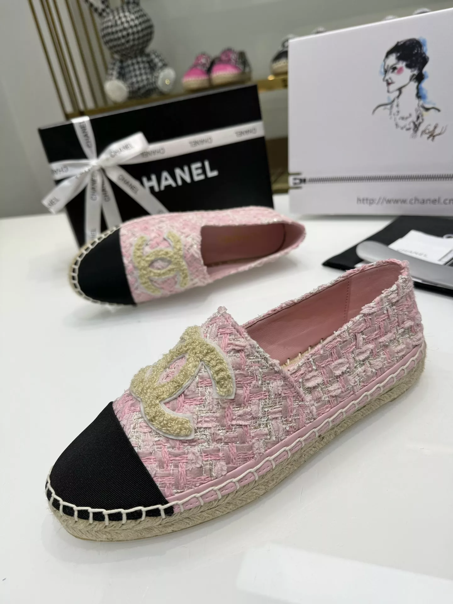 Classic 5806 Chanel Flat Shoes For Women