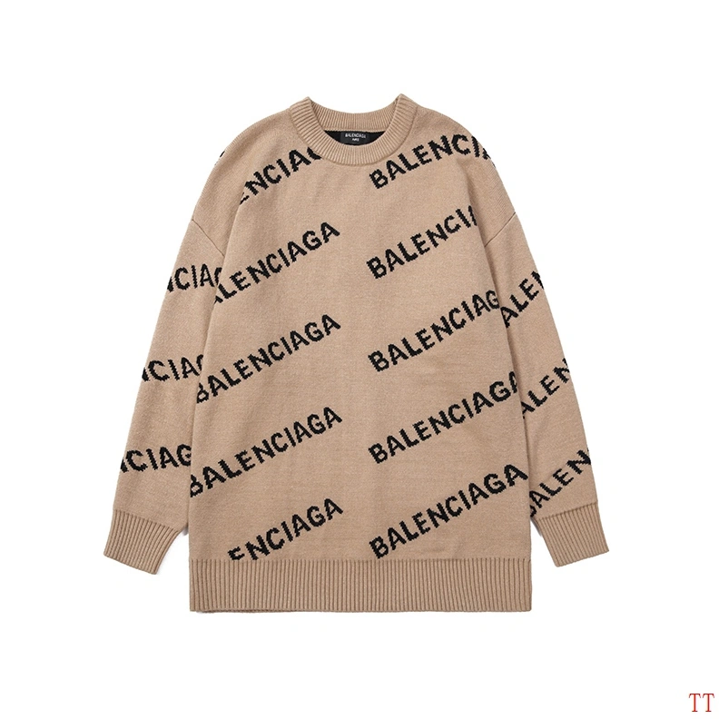 Classic 5956 Balenciaga Sweaters Long Sleeved For Men