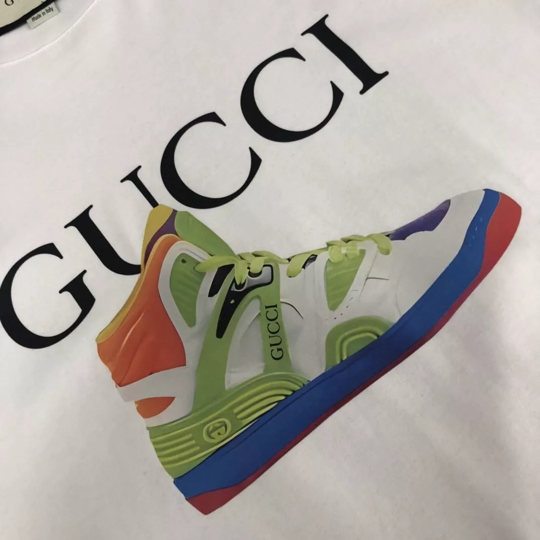 Classic 6236 Gucci T-Shirts Short Sleeved For Unisex