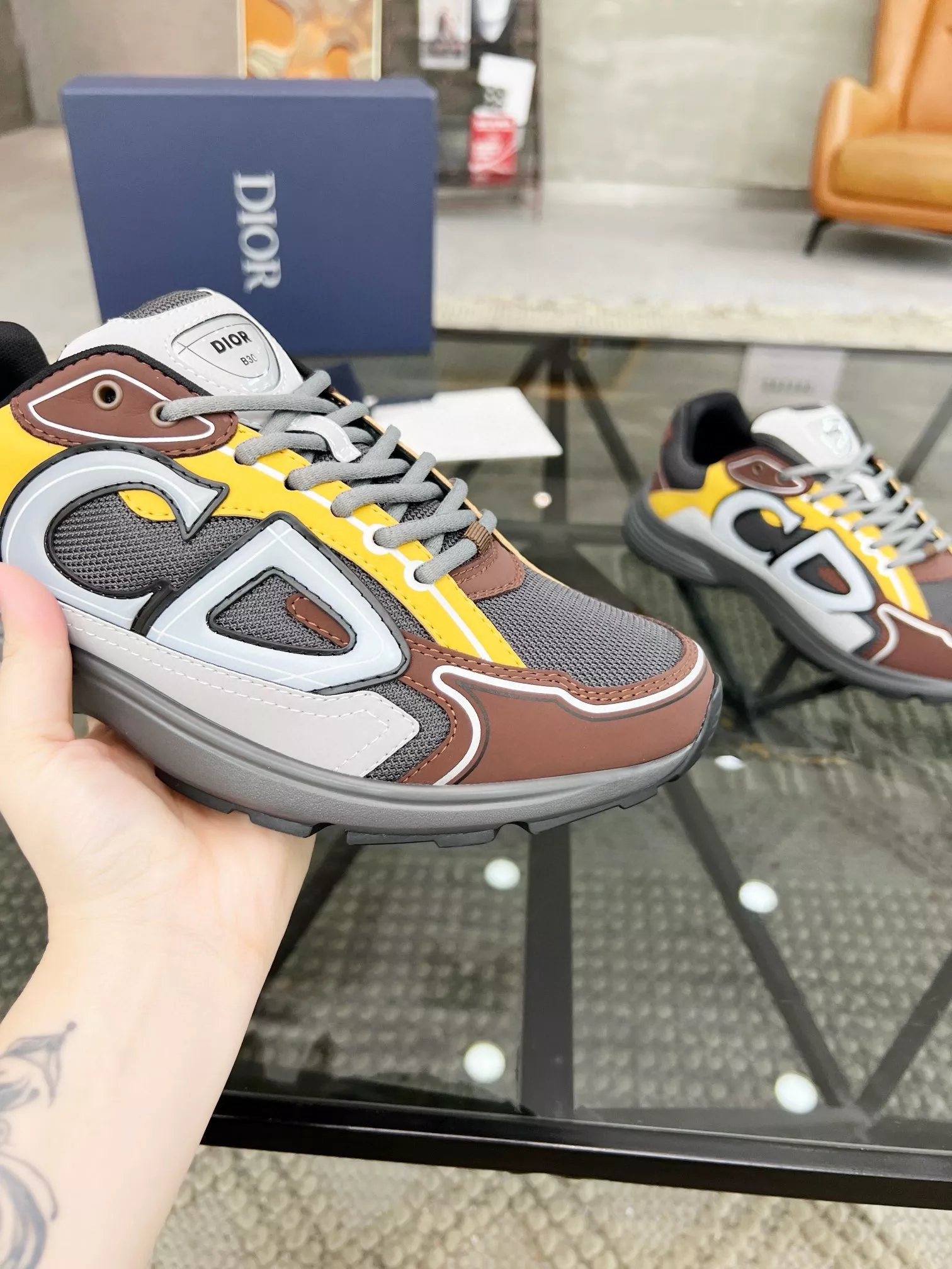 Classic 6254 Christian Dior Casual Shoes For Men