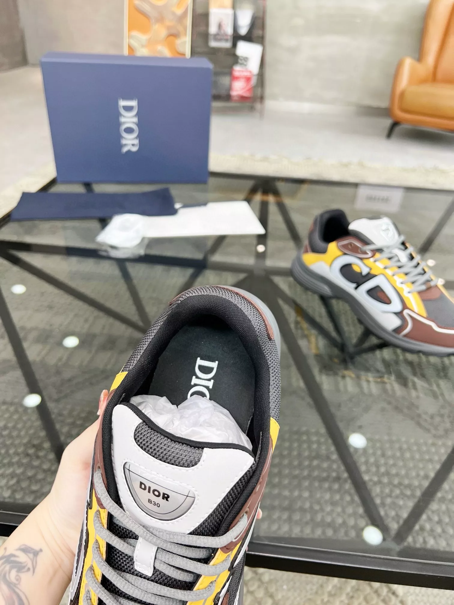 Classic 6254 Christian Dior Casual Shoes For Men