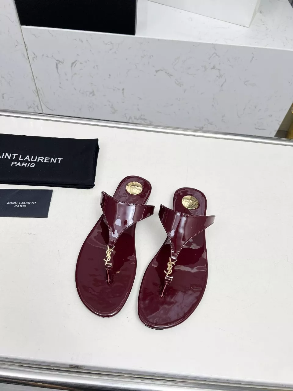 Classic 6355 Yves Saint Laurent YSL Slippers For Women