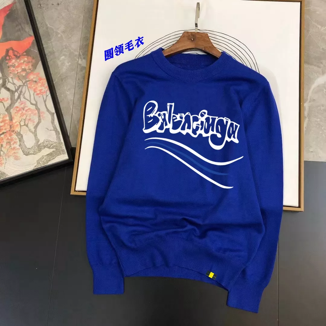 Classic 6461 Balenciaga Sweaters Long Sleeved For Men