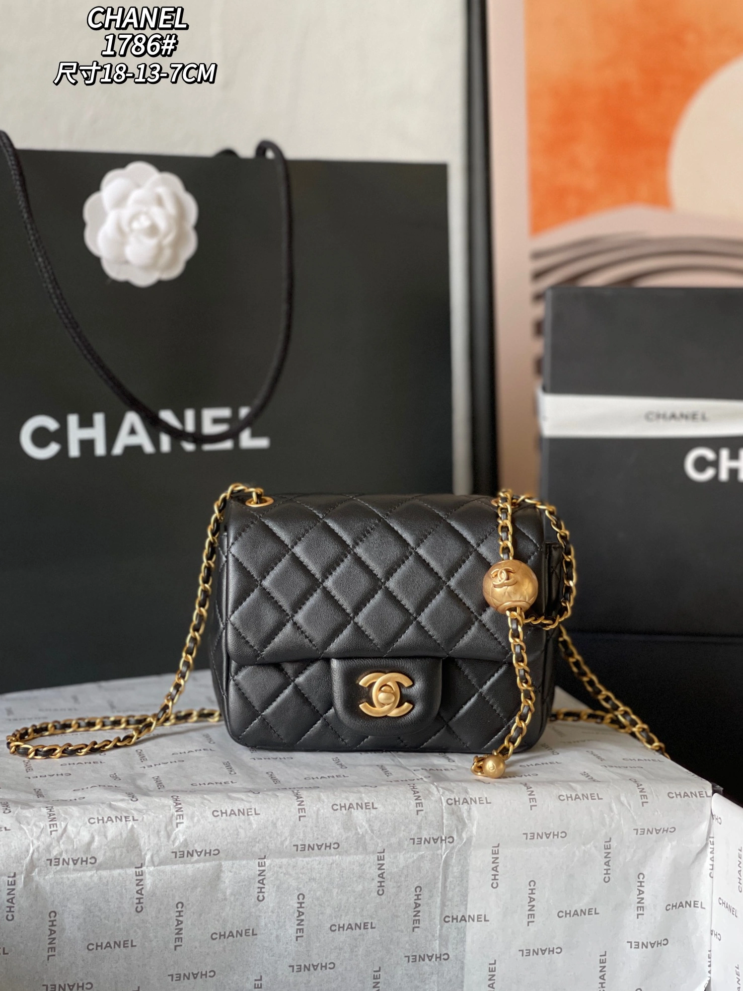 Classic 6487 Chanel AAA Quality Messenger Bags For Women