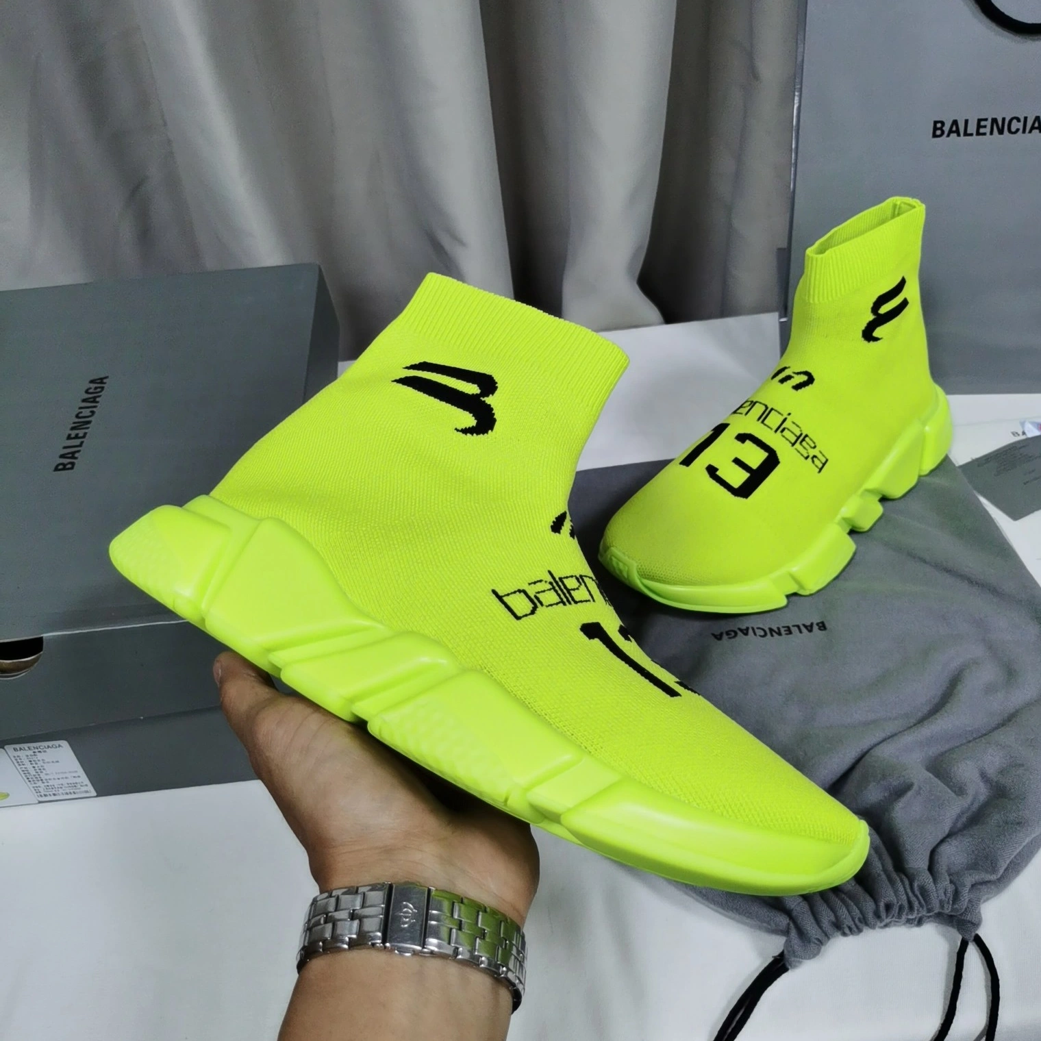 Classic 6516 Balenciaga Boots For Men