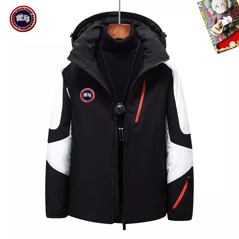 Classic 6568 Canada Goose Down Feather Coat Long Sleeved For Men