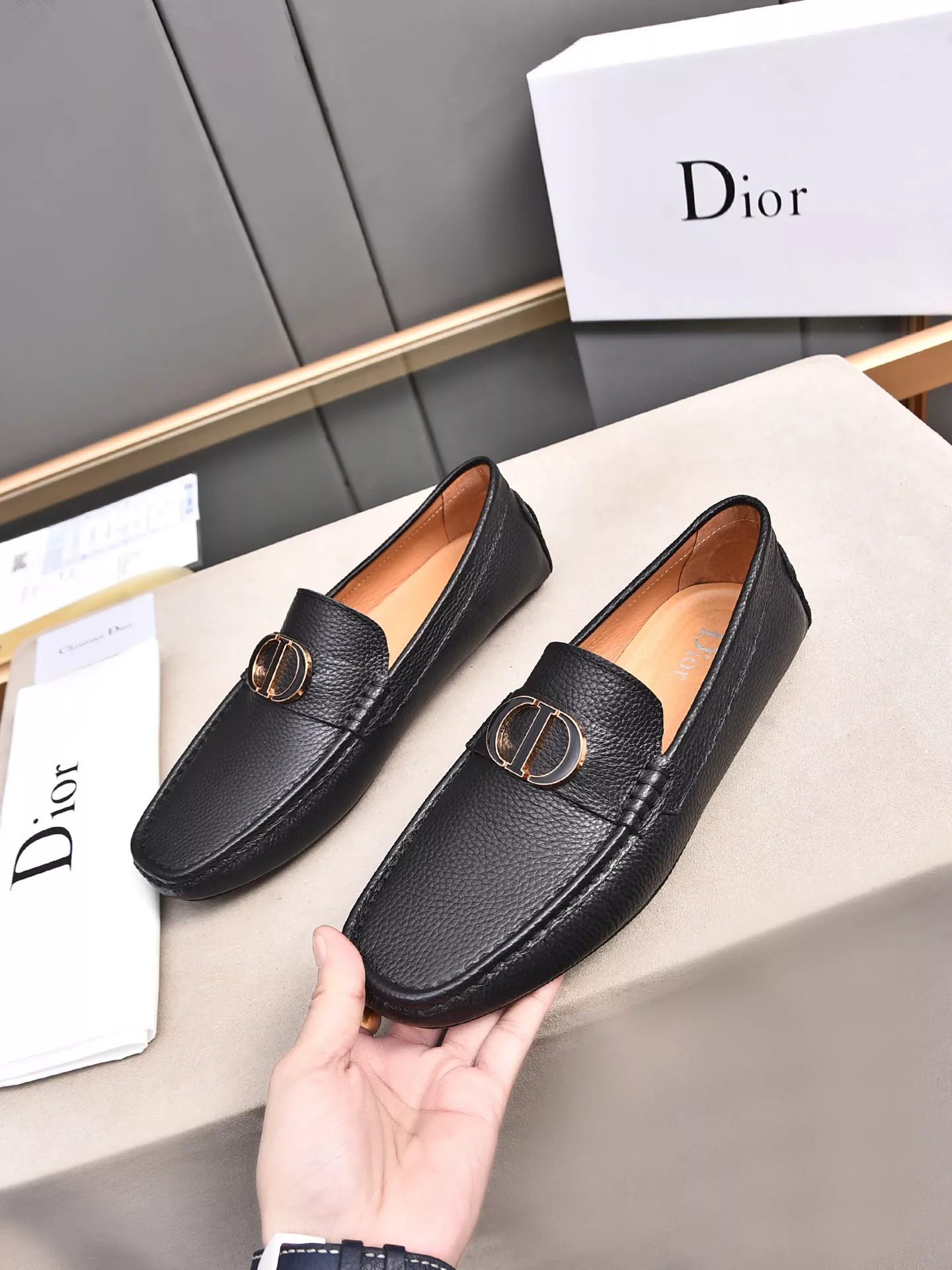 Classic 6669 Christian Dior Leather Shoes For Men