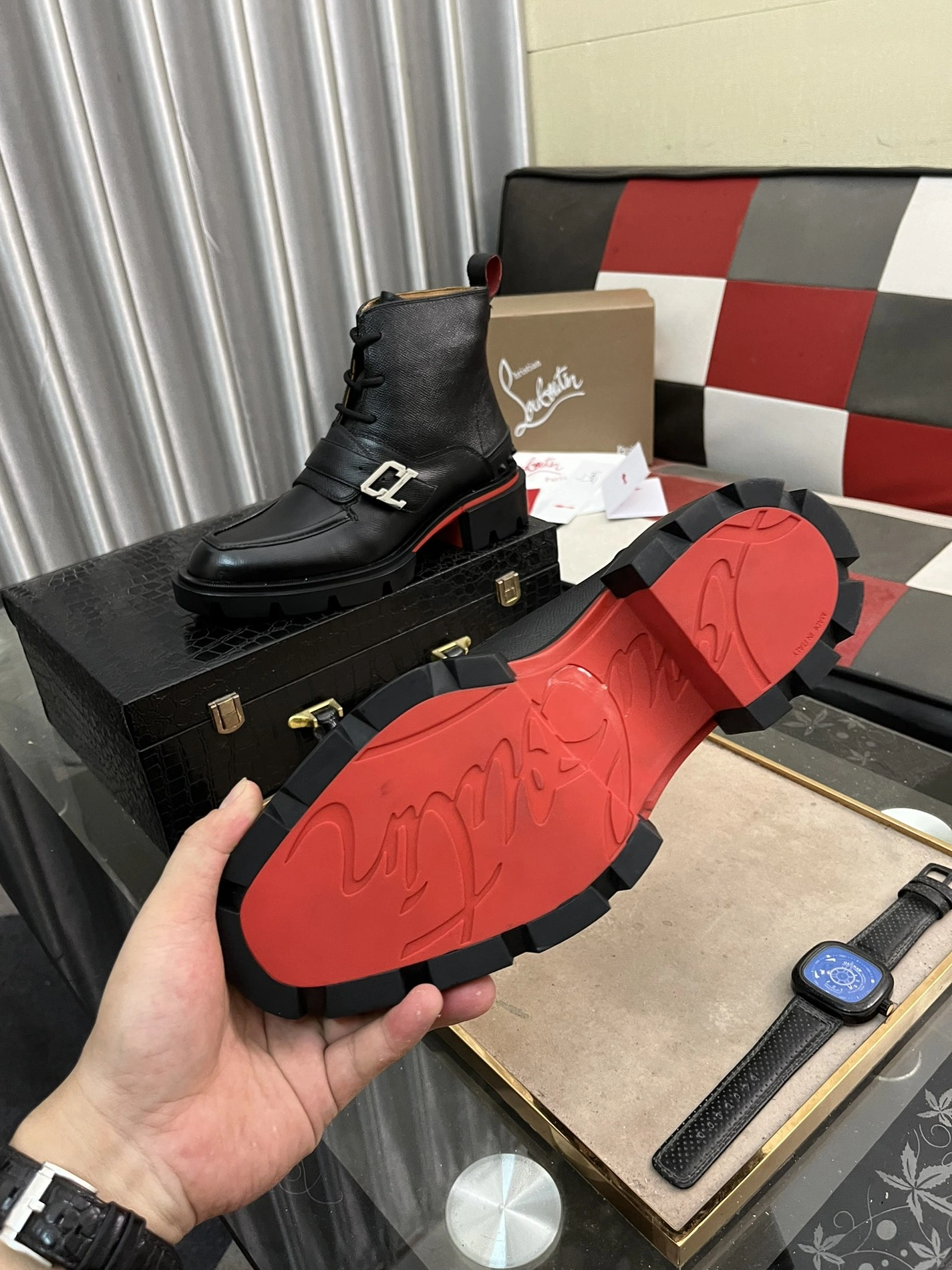 Classic 6869 Christian Louboutin Boots For Men