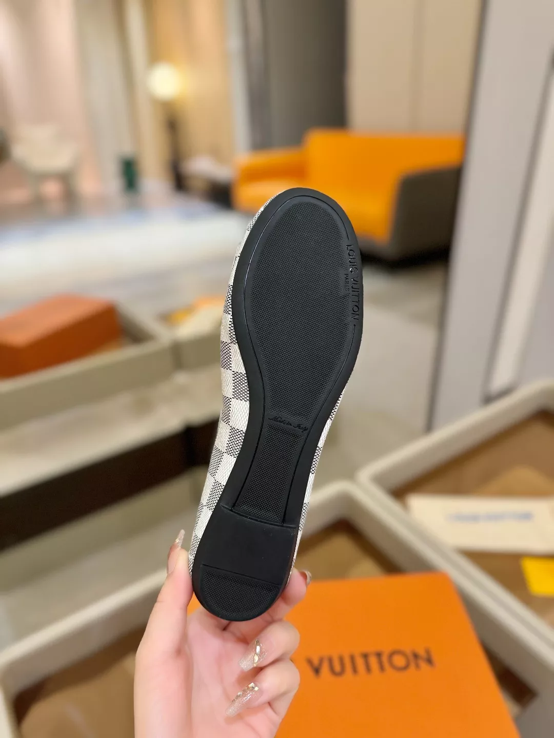Classic 7035 Louis Vuitton Flat Shoes For Women