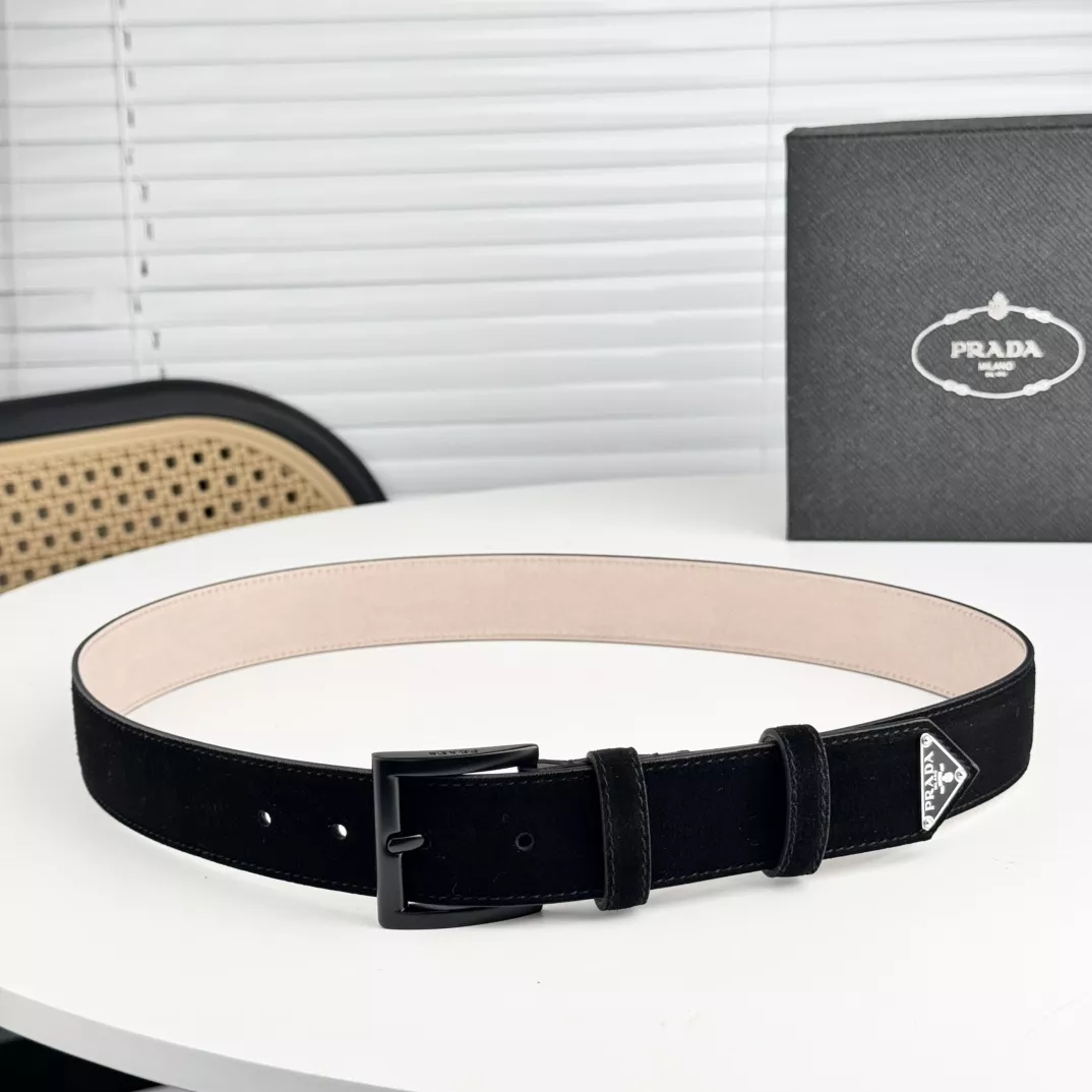 Classic 7080 Prada AAA Quality Belts In 3.5cm For Unisex