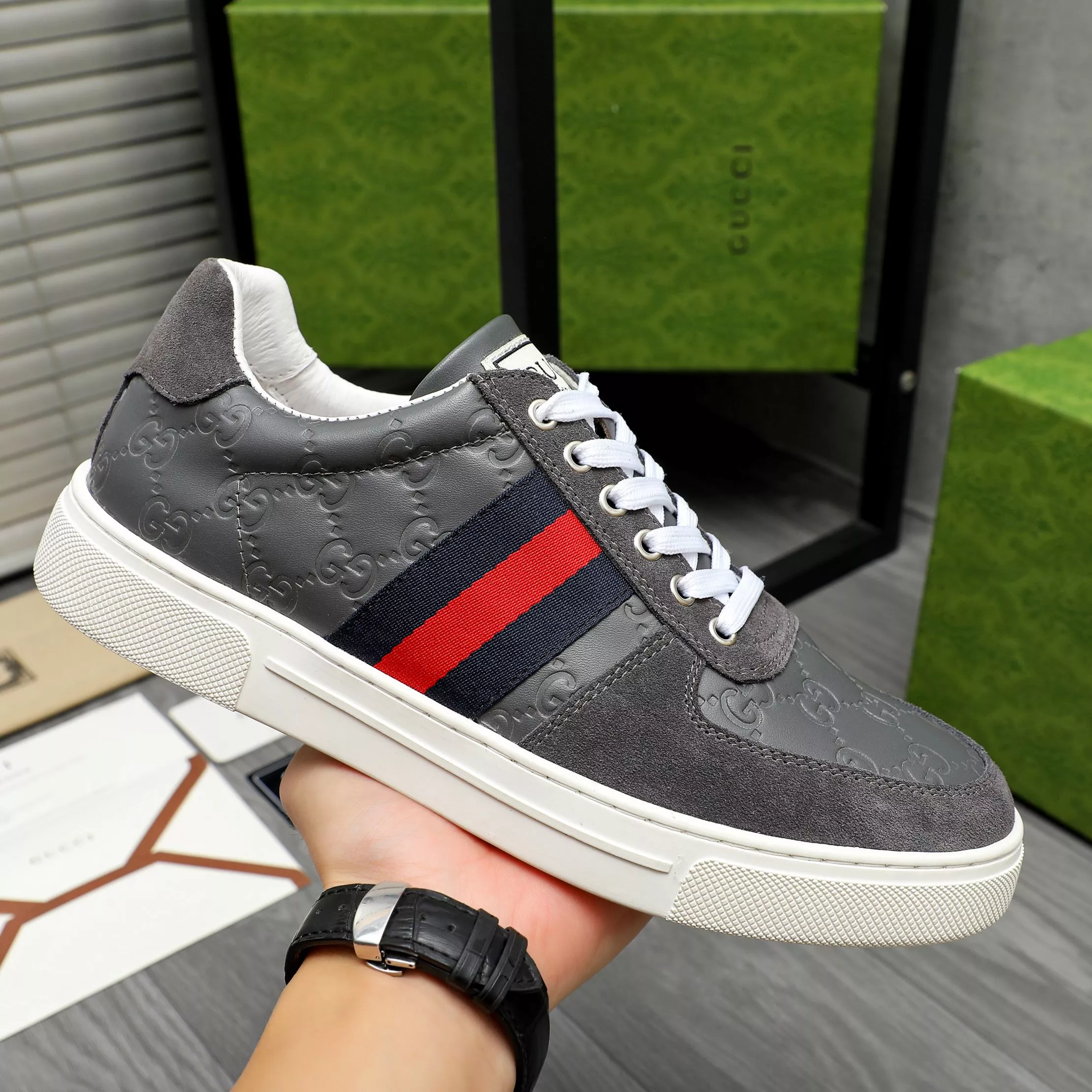 Classic 7528 Gucci Casual Shoes For Men