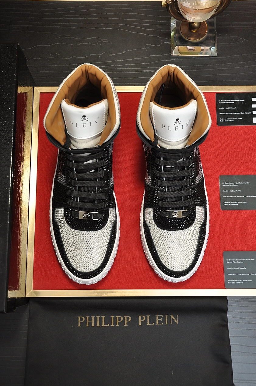 Classic 7678 Philipp Plein PP High Tops Shoes For Men