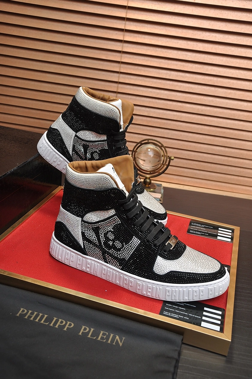 Classic 7678 Philipp Plein PP High Tops Shoes For Men