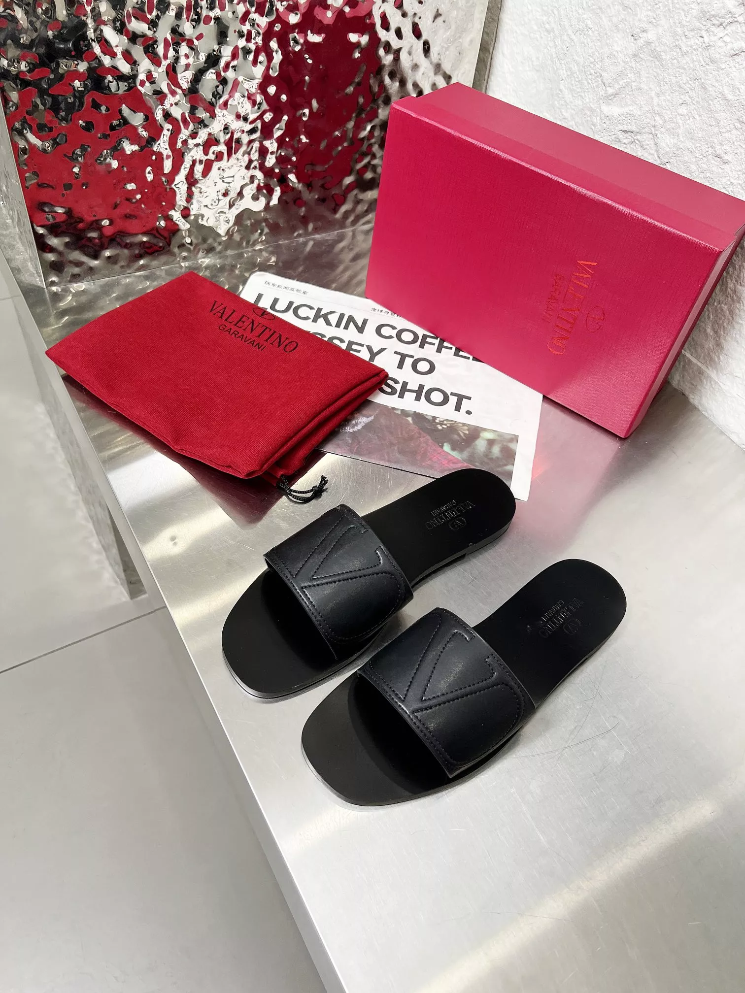 Classic 8028 Valentino Slippers For Women