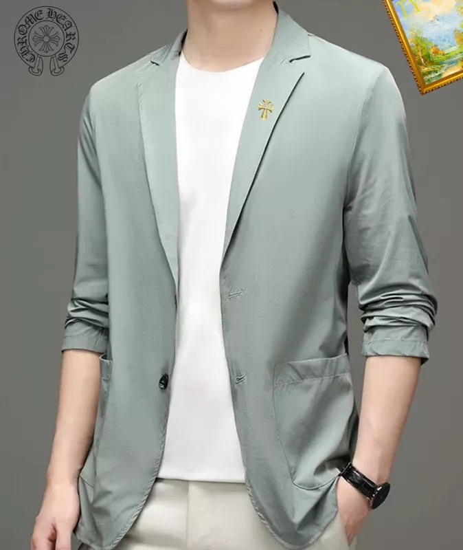 Classic 8156 Chrome Hearts Jackets Long Sleeved For Men