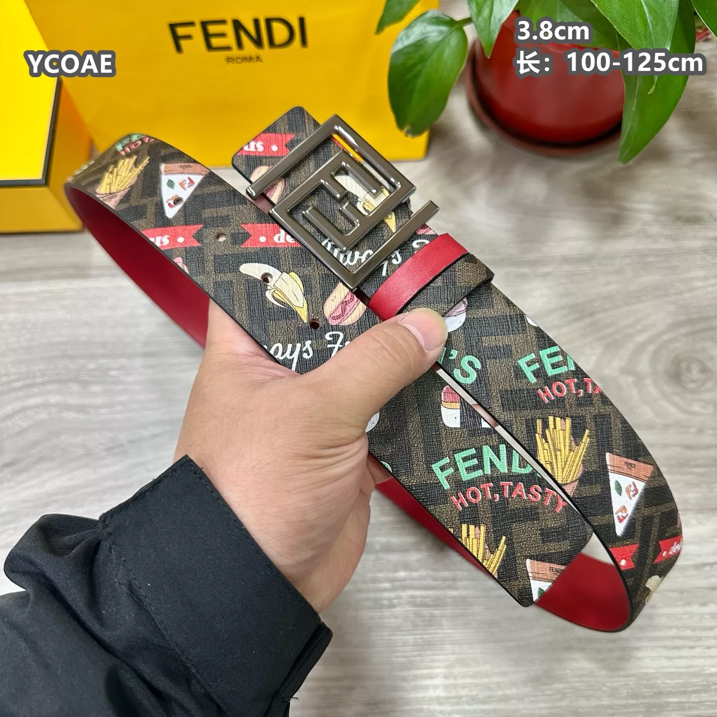 Classic 8395 Fendi AAA Quality Belts For Men
