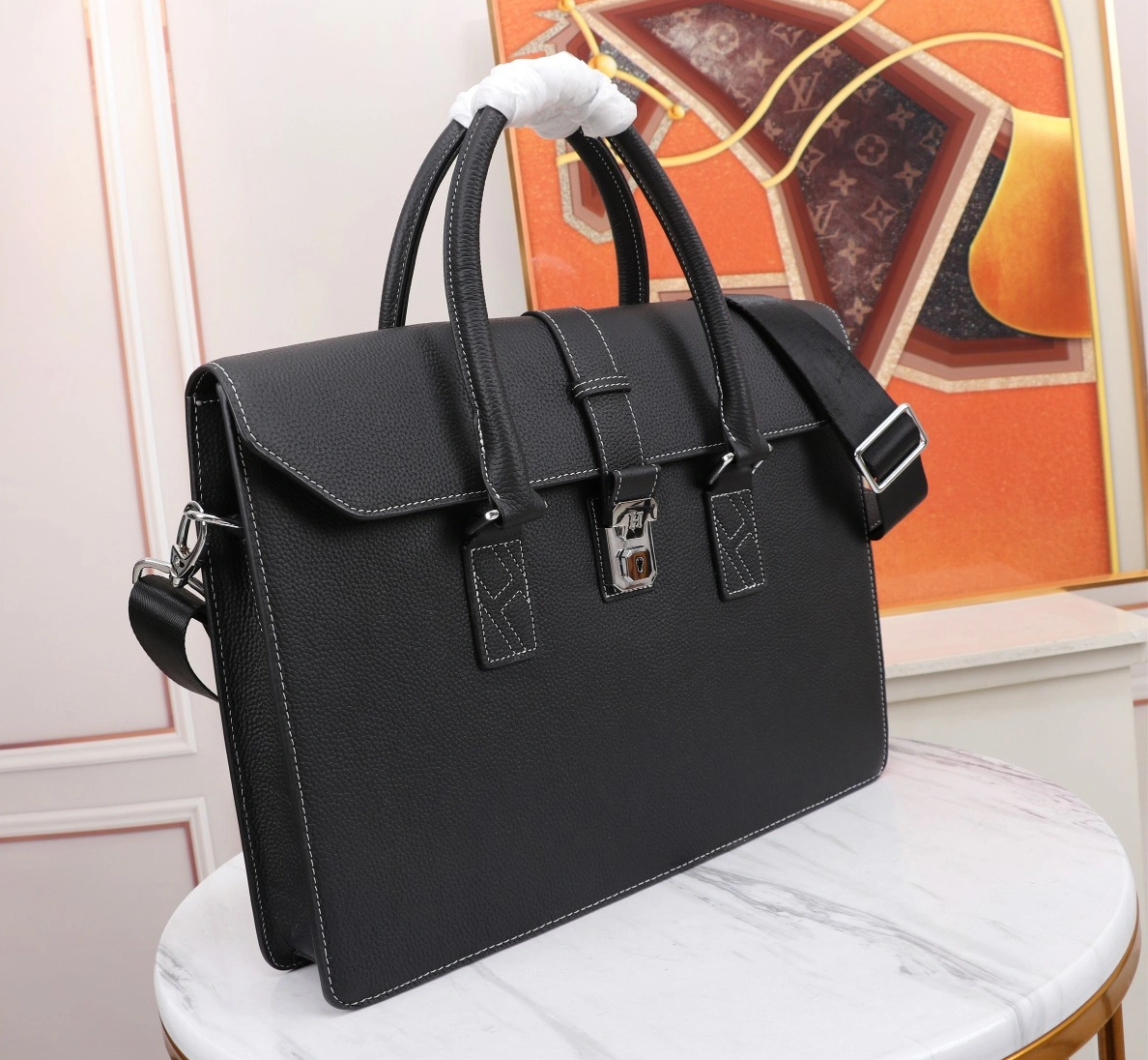 Classic 8529 Hermes AAA Man Handbags