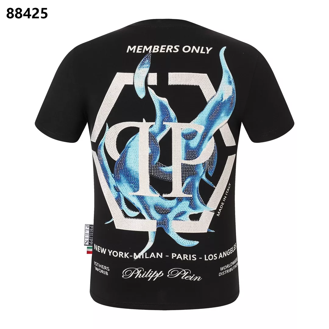 Classic 8572 Philipp Plein PP T-Shirts Short Sleeved For Men
