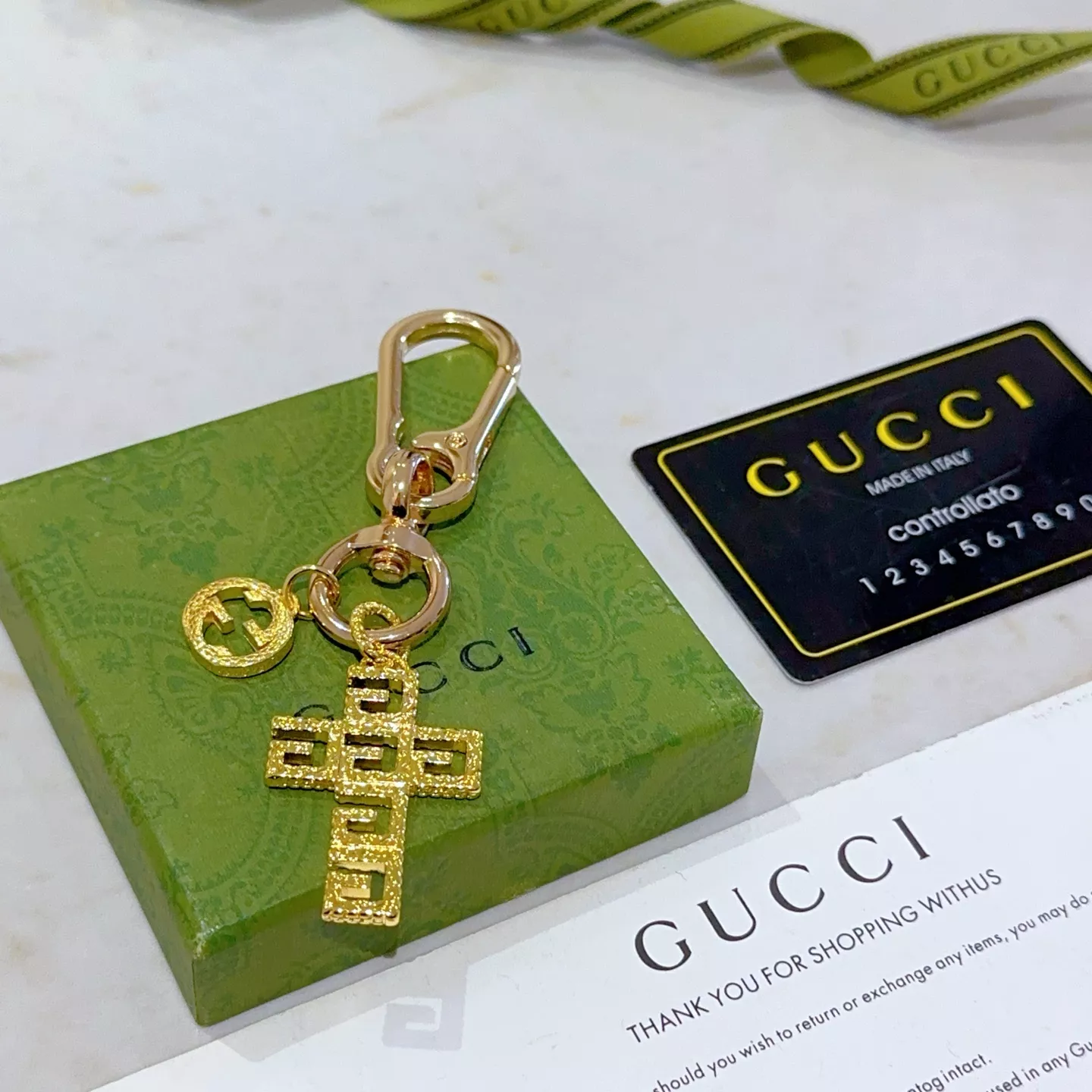 Classic 9062 Gucci Key Holder And Bag Buckle