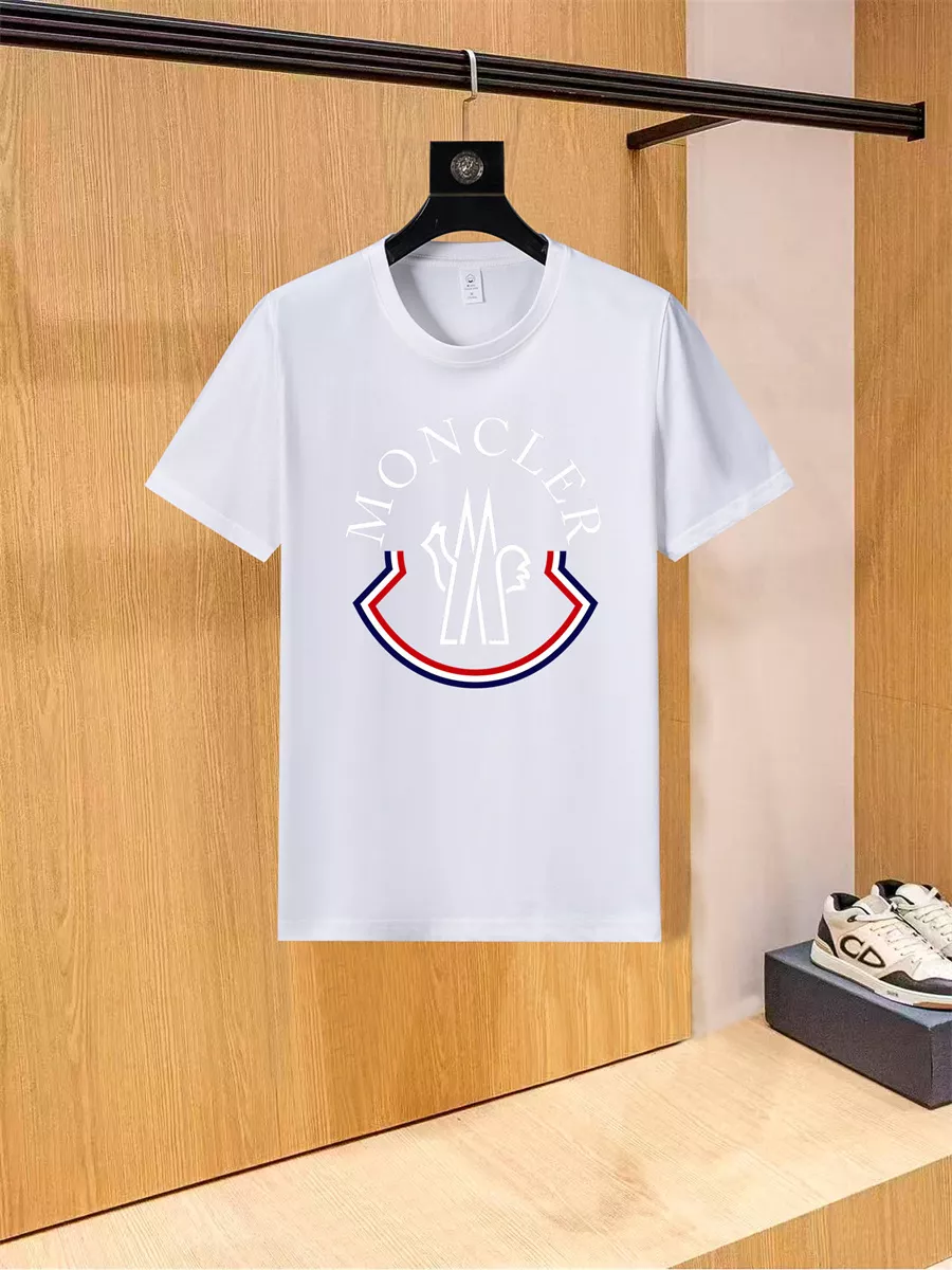 Classic 9104 Moncler T-Shirts Short Sleeved For Unisex