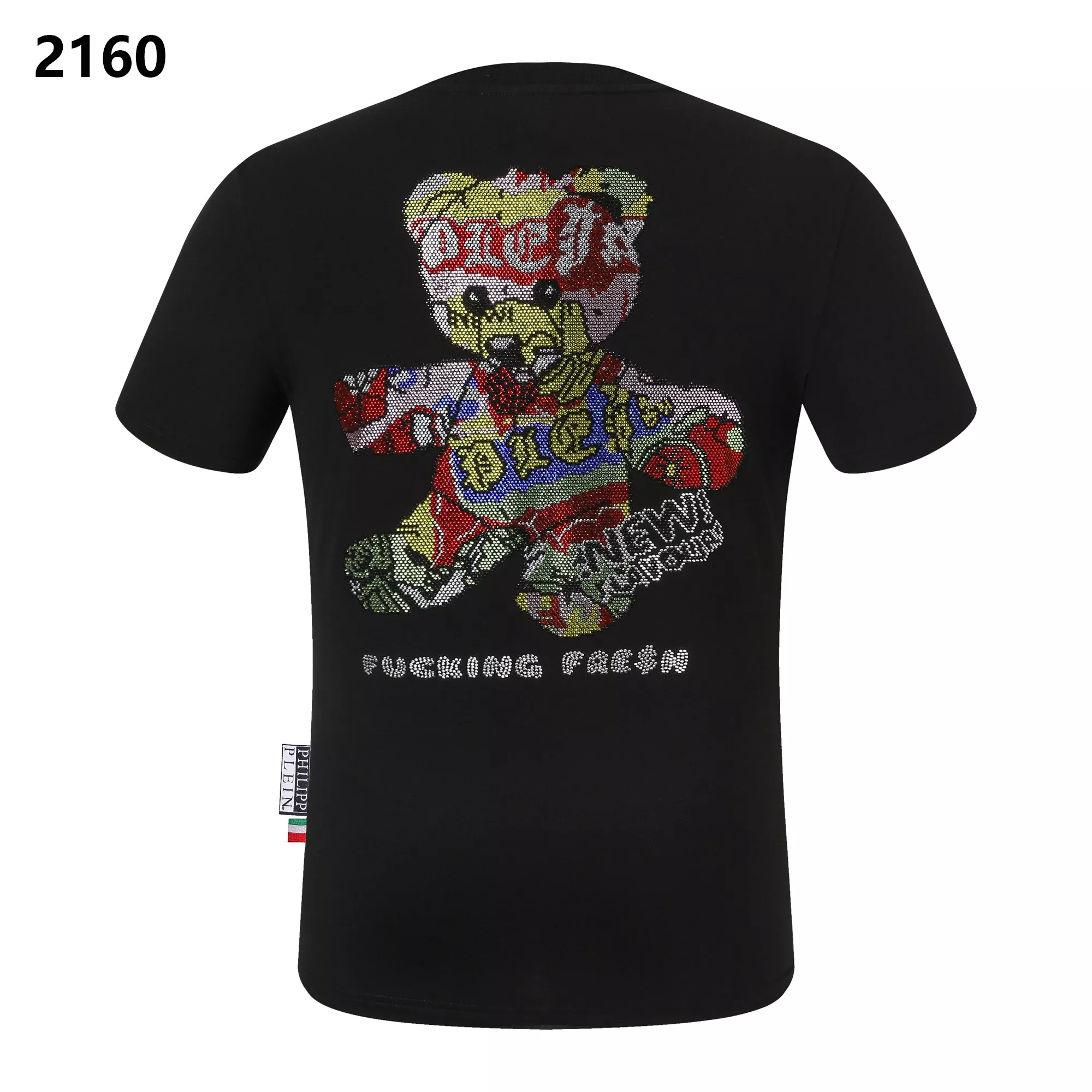 Classic 9110 Philipp Plein PP T-Shirts Short Sleeved For Men