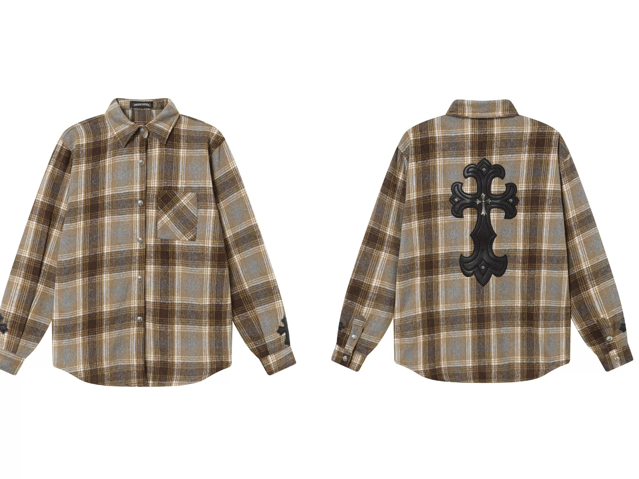 Classic 9168 Chrome Hearts Shirts Long Sleeved For Unisex