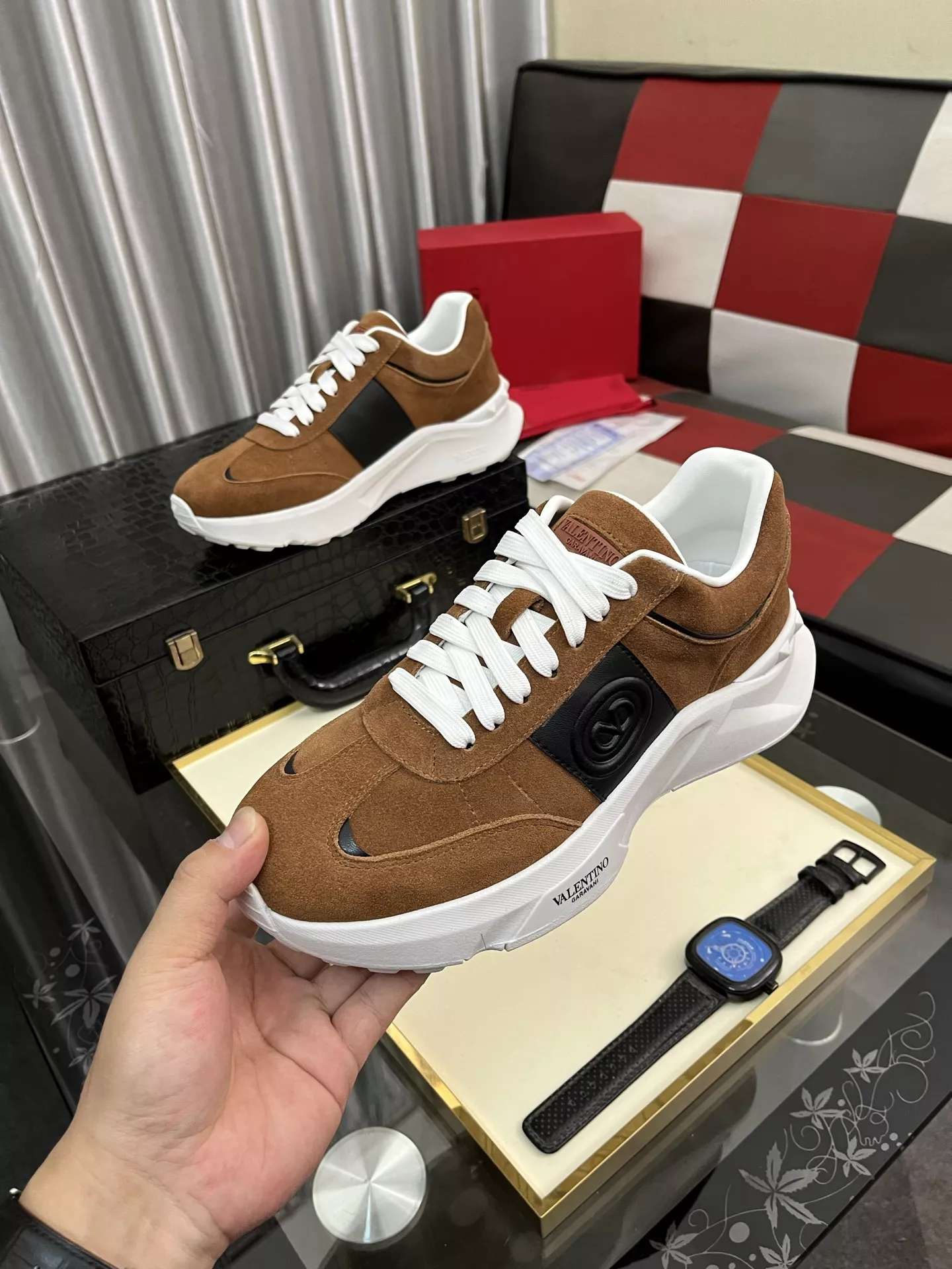 Classic 9173 Valentino Casual Shoes For Men