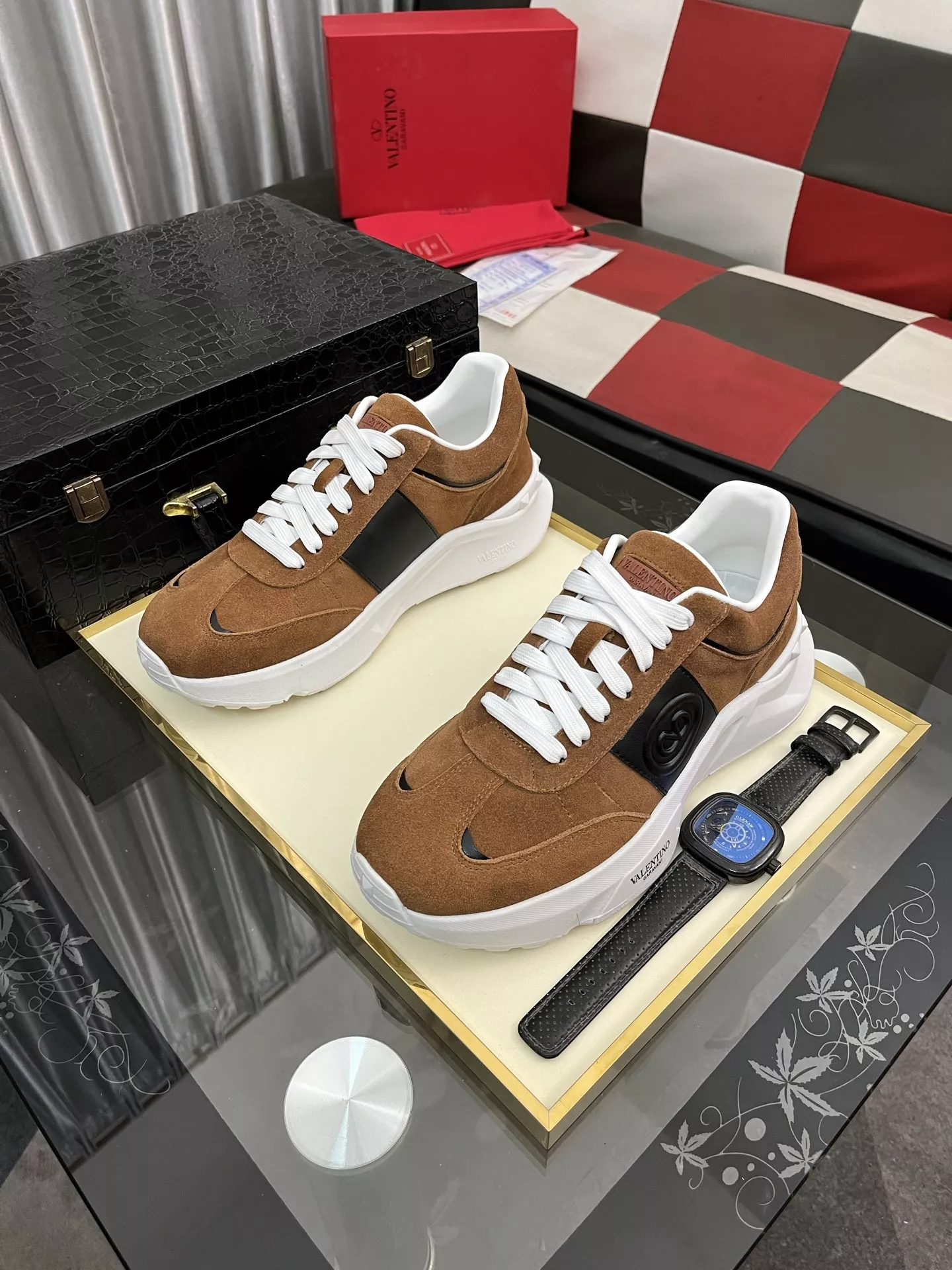 Classic 9173 Valentino Casual Shoes For Men