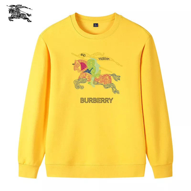 Classic 9261 Burberry Hoodies Long Sleeved For Men