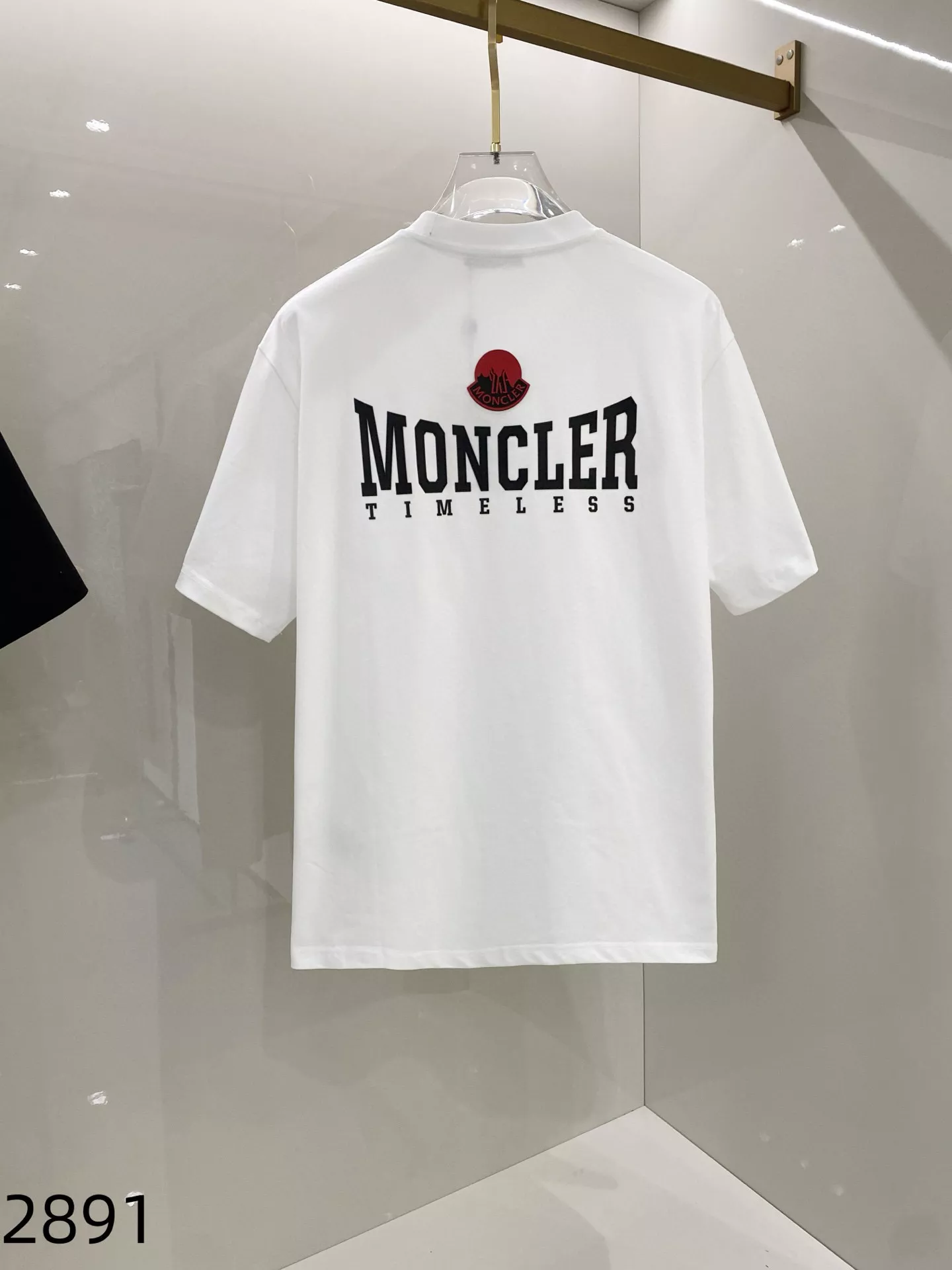 Classic 9402 Moncler T-Shirts Short Sleeved For Unisex