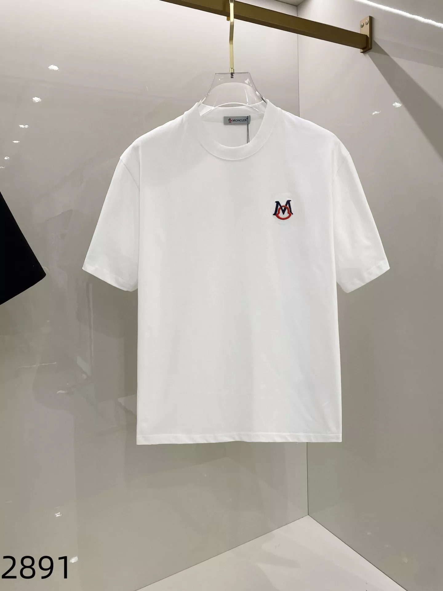Classic 9402 Moncler T-Shirts Short Sleeved For Unisex