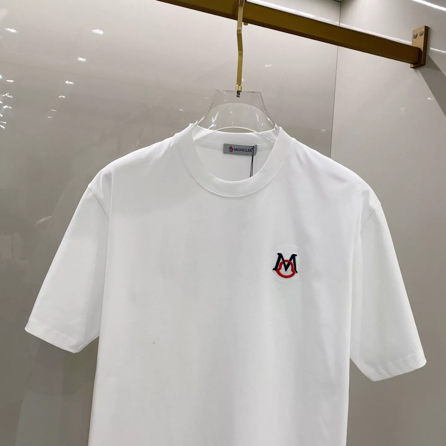 Classic 9402 Moncler T-Shirts Short Sleeved For Unisex