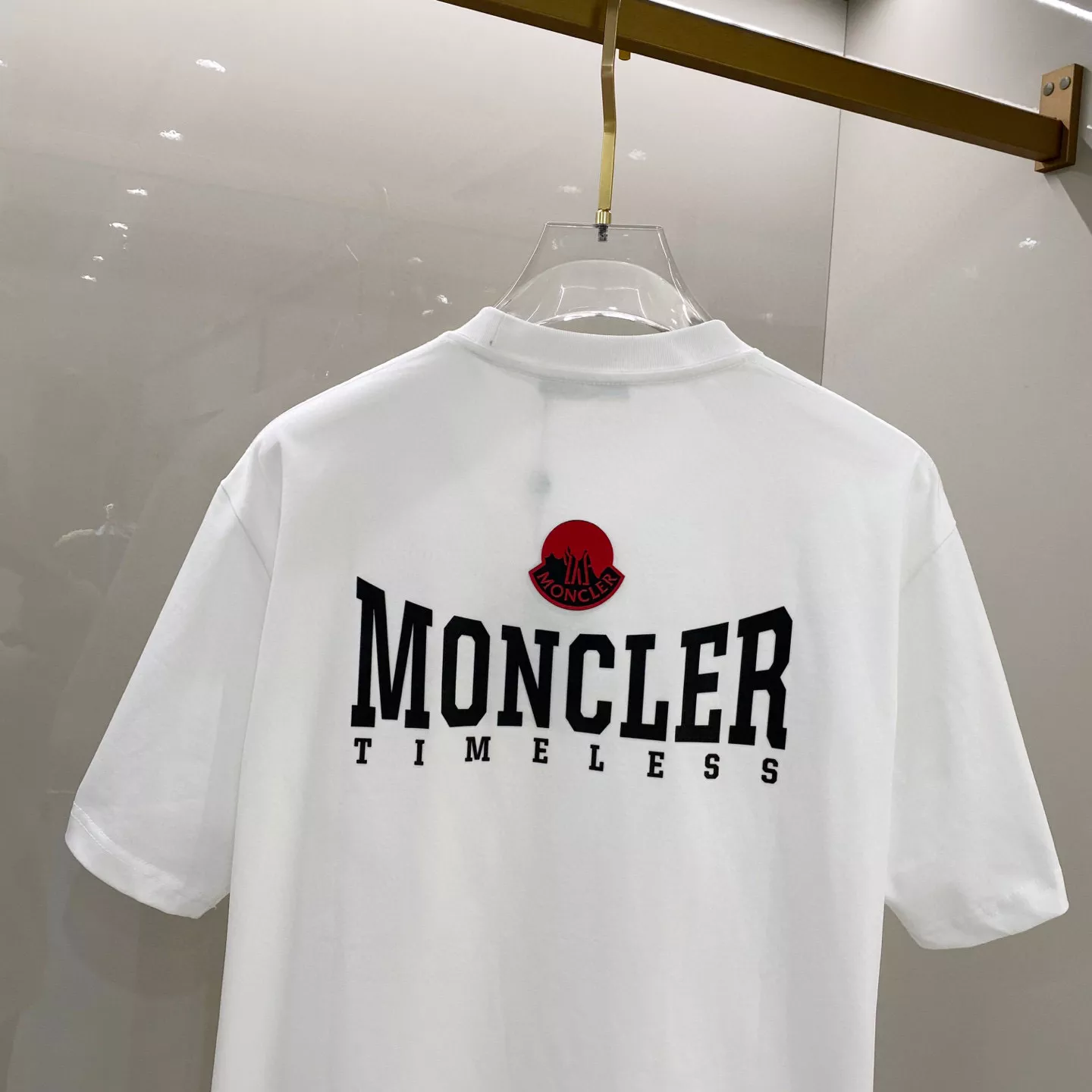 Classic 9402 Moncler T-Shirts Short Sleeved For Unisex