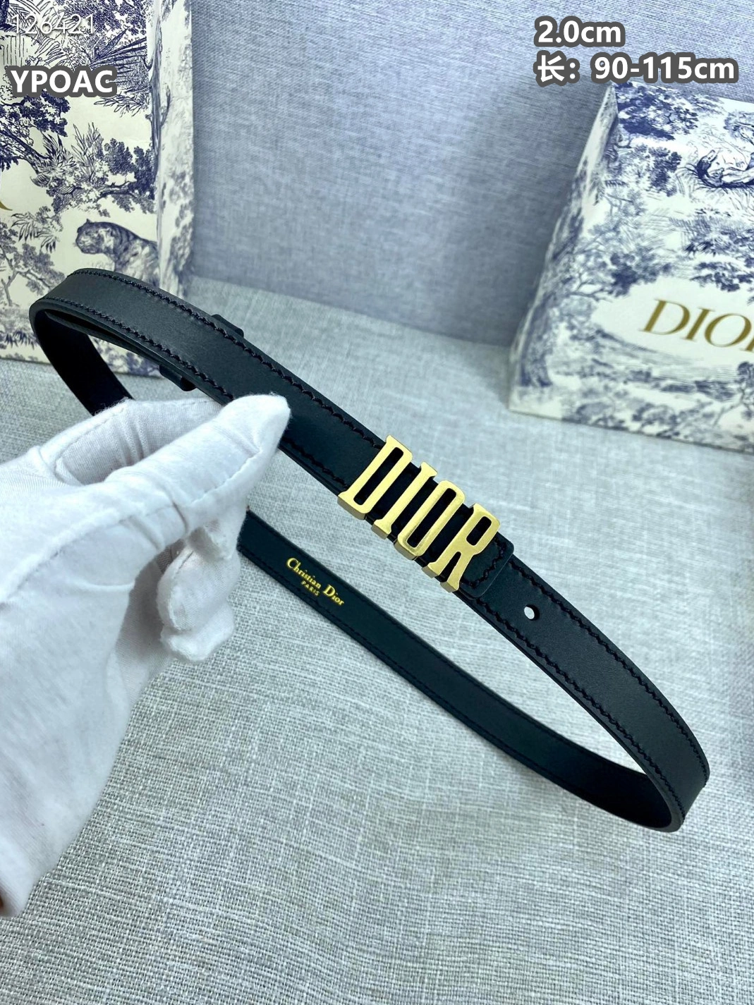 Classic 943 Christian Dior AAA Quality Belts For Women