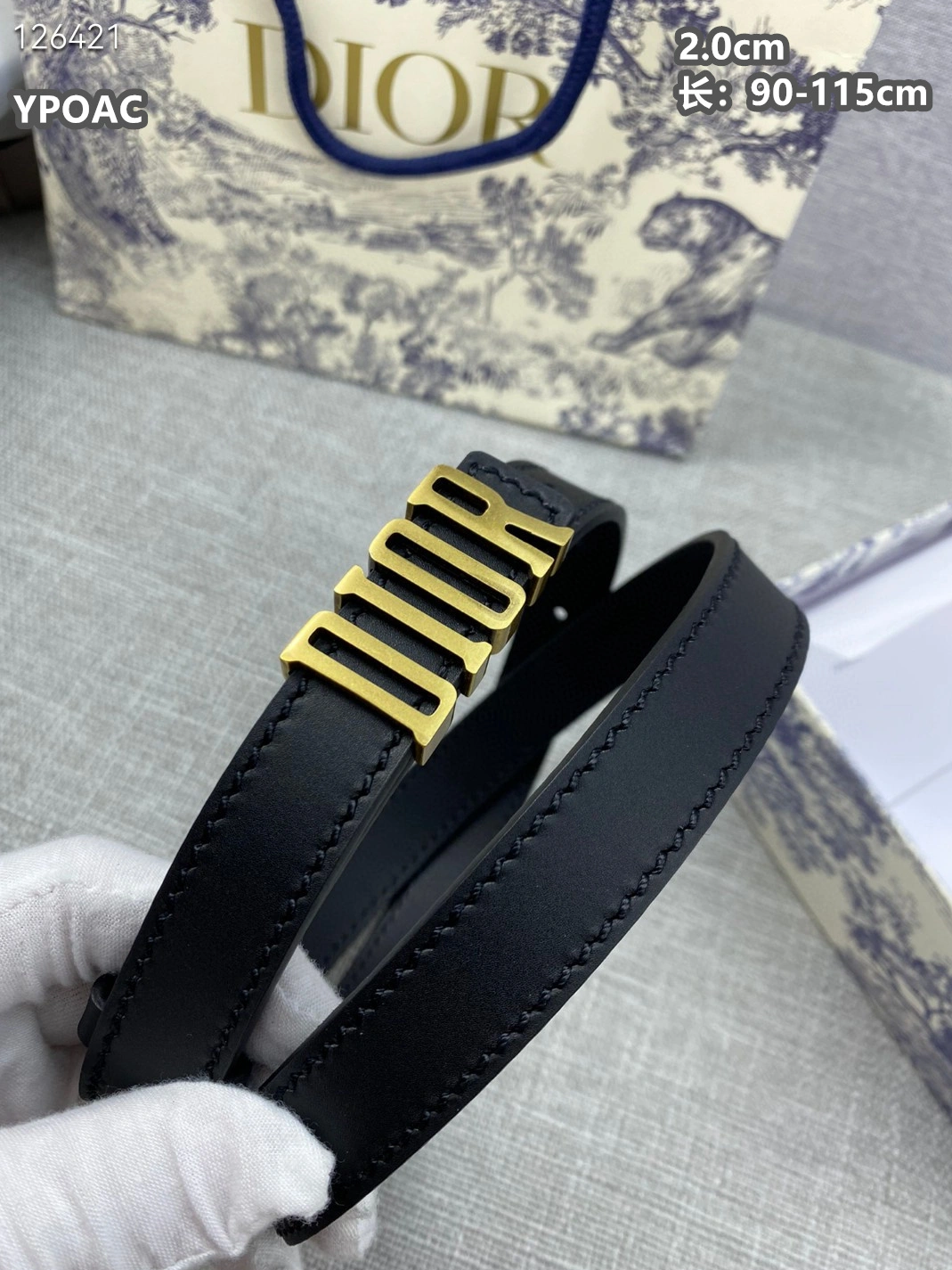 Classic 943 Christian Dior AAA Quality Belts For Women
