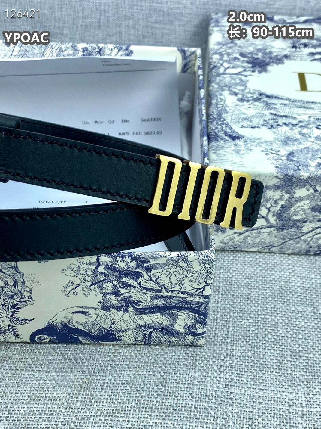 Classic 943 Christian Dior AAA Quality Belts For Women