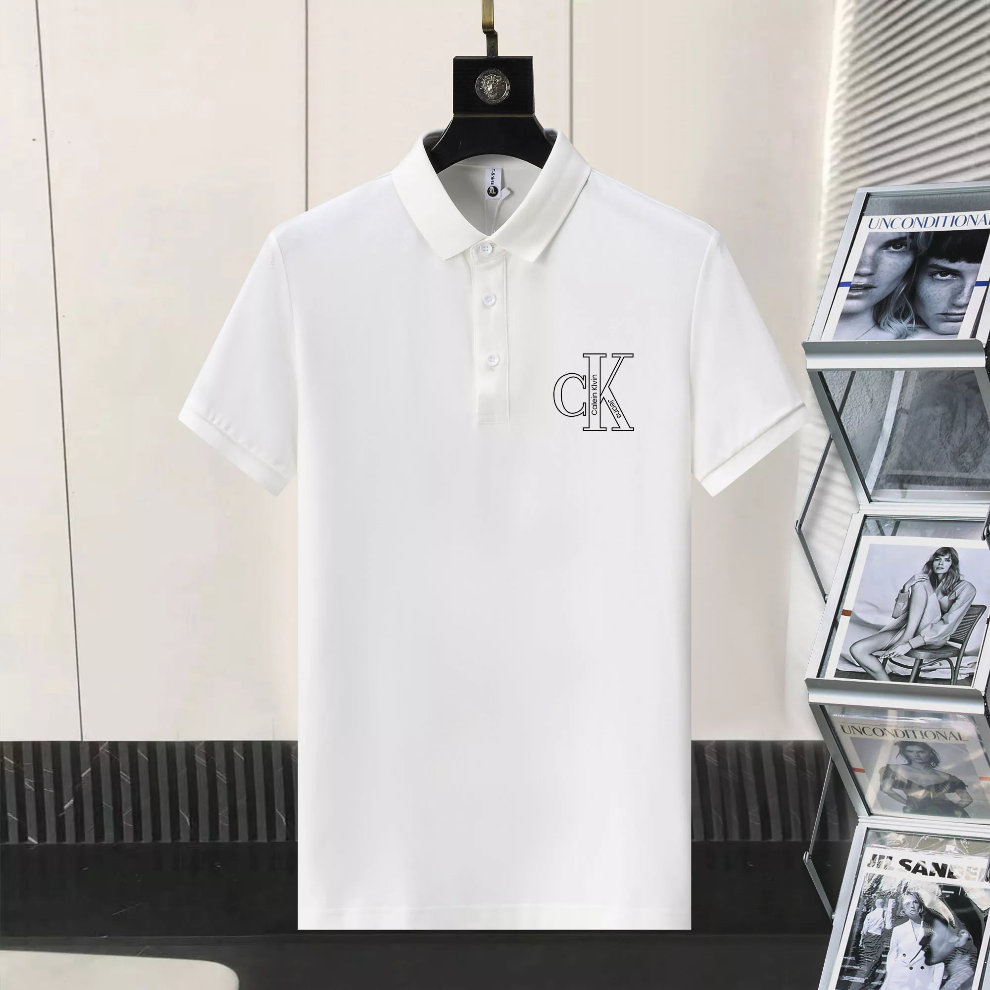 Classic 9640 Calvin Klein CK T-Shirts Short Sleeved For Men
