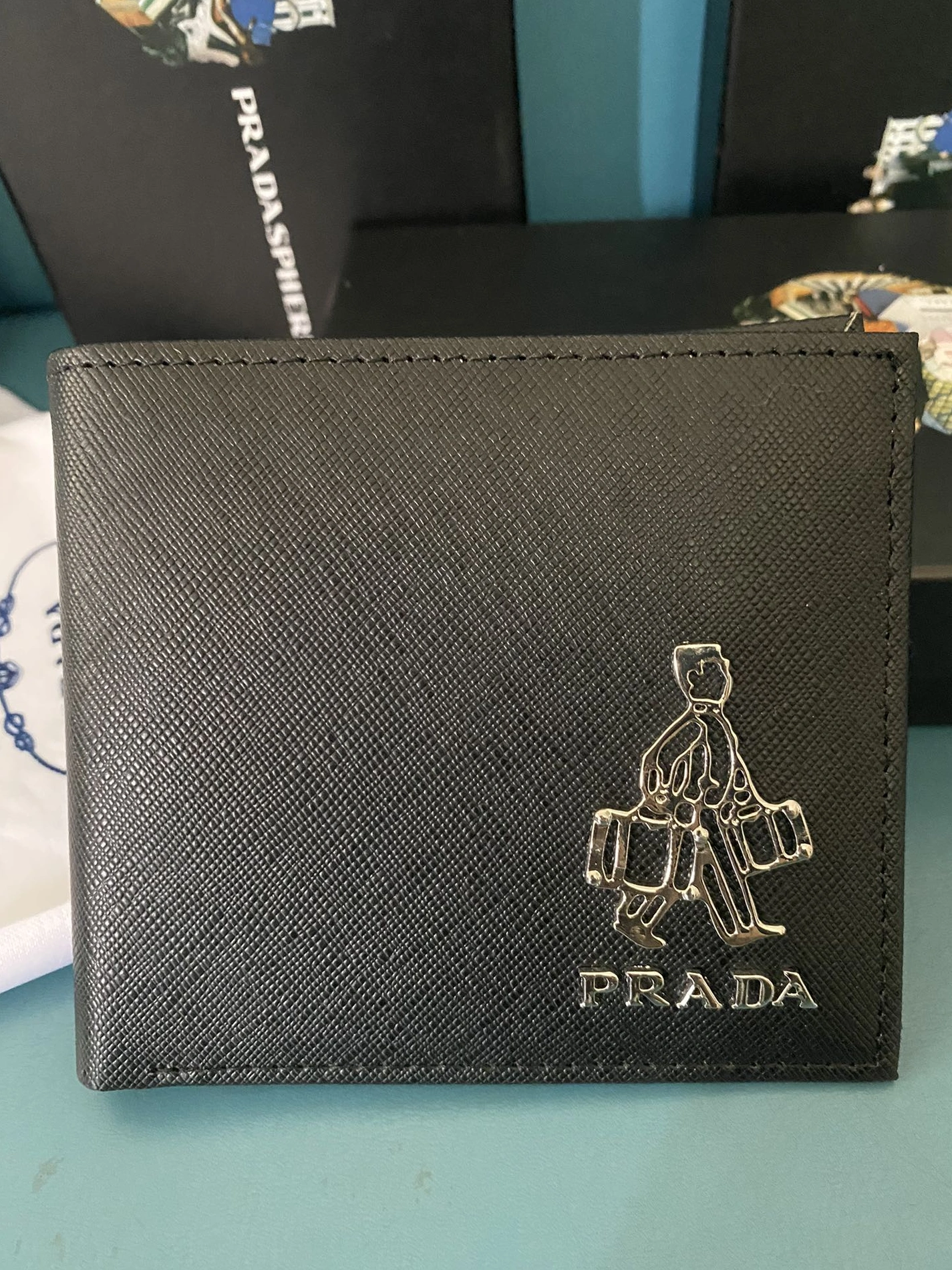 Classic 9843 Prada Wallets For Men