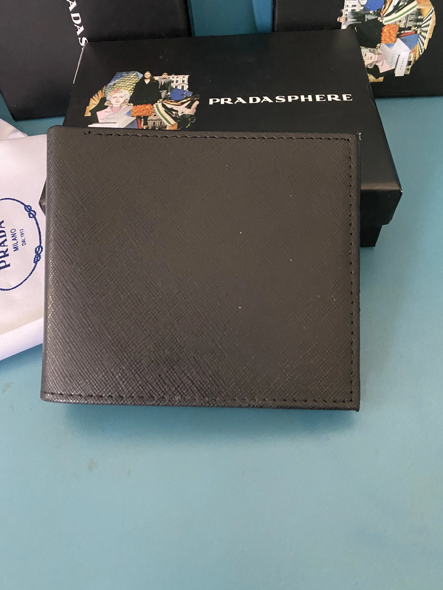 Classic 9843 Prada Wallets For Men