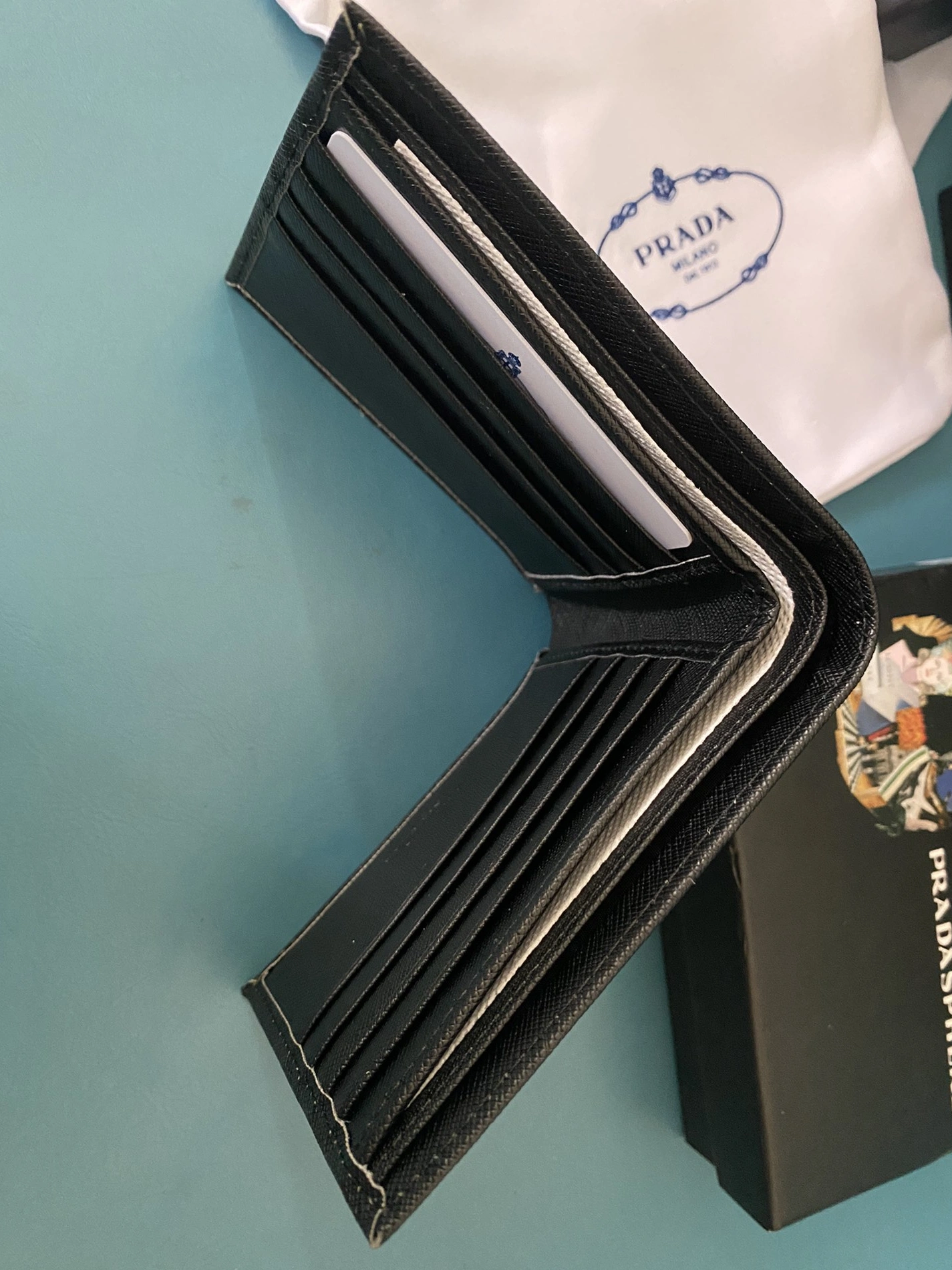 Classic 9843 Prada Wallets For Men