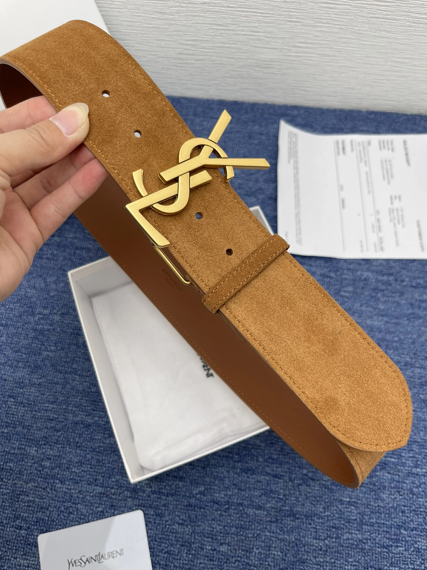 Classic 9962 Yves Saint Laurent AAA Quality Belts For Women