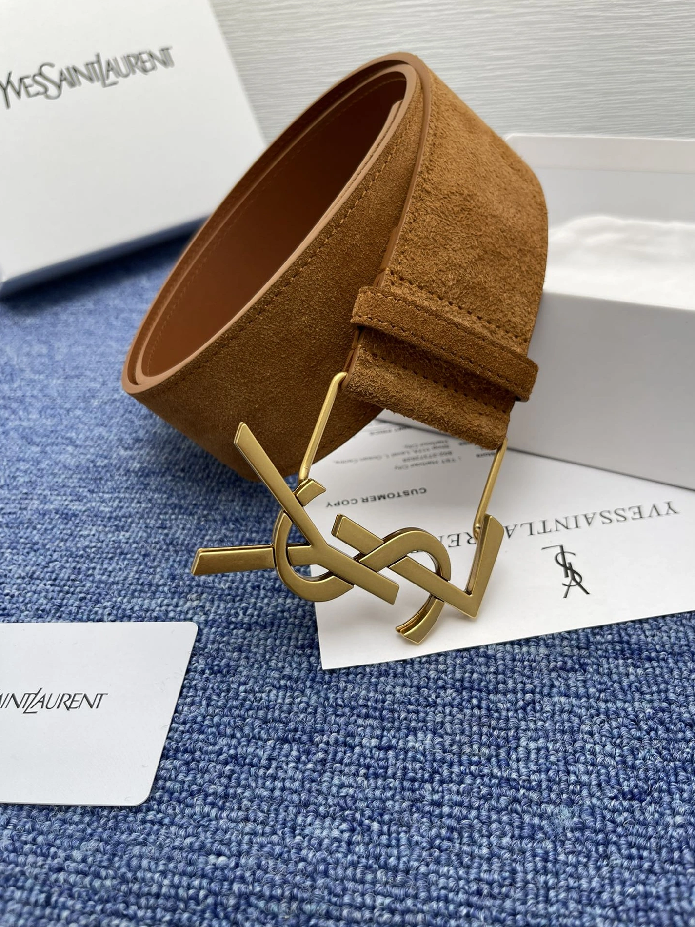 Classic 9962 Yves Saint Laurent AAA Quality Belts For Women