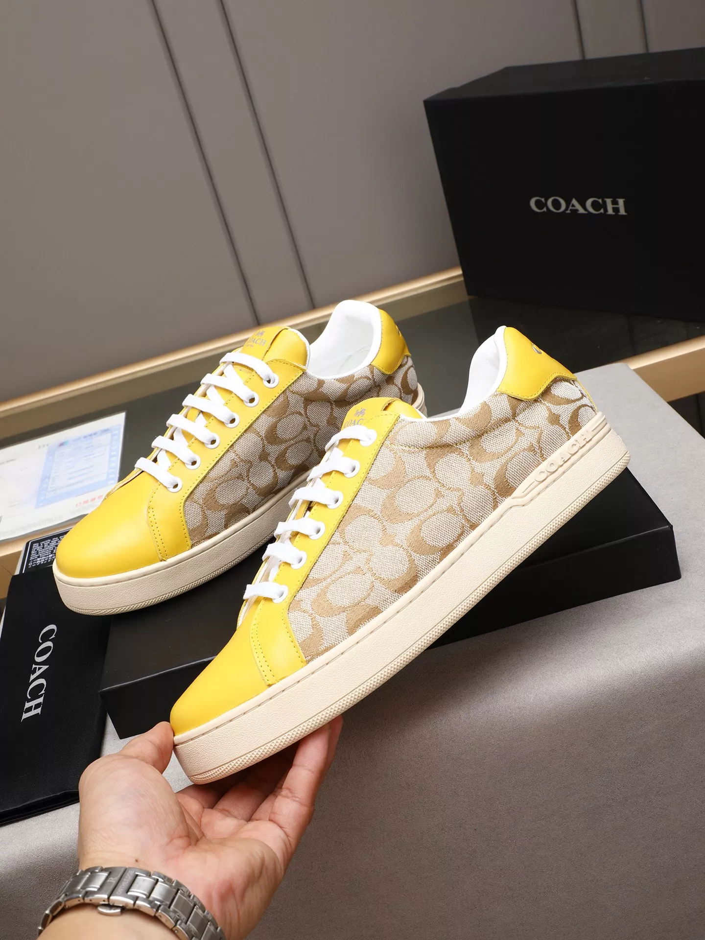 Coach Fashion Shoes For Men Bright 6787