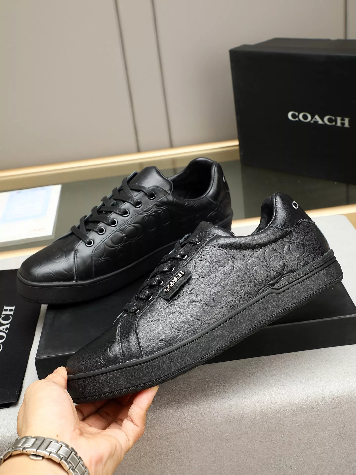 Coach Fashion Shoes For Men Durable 673