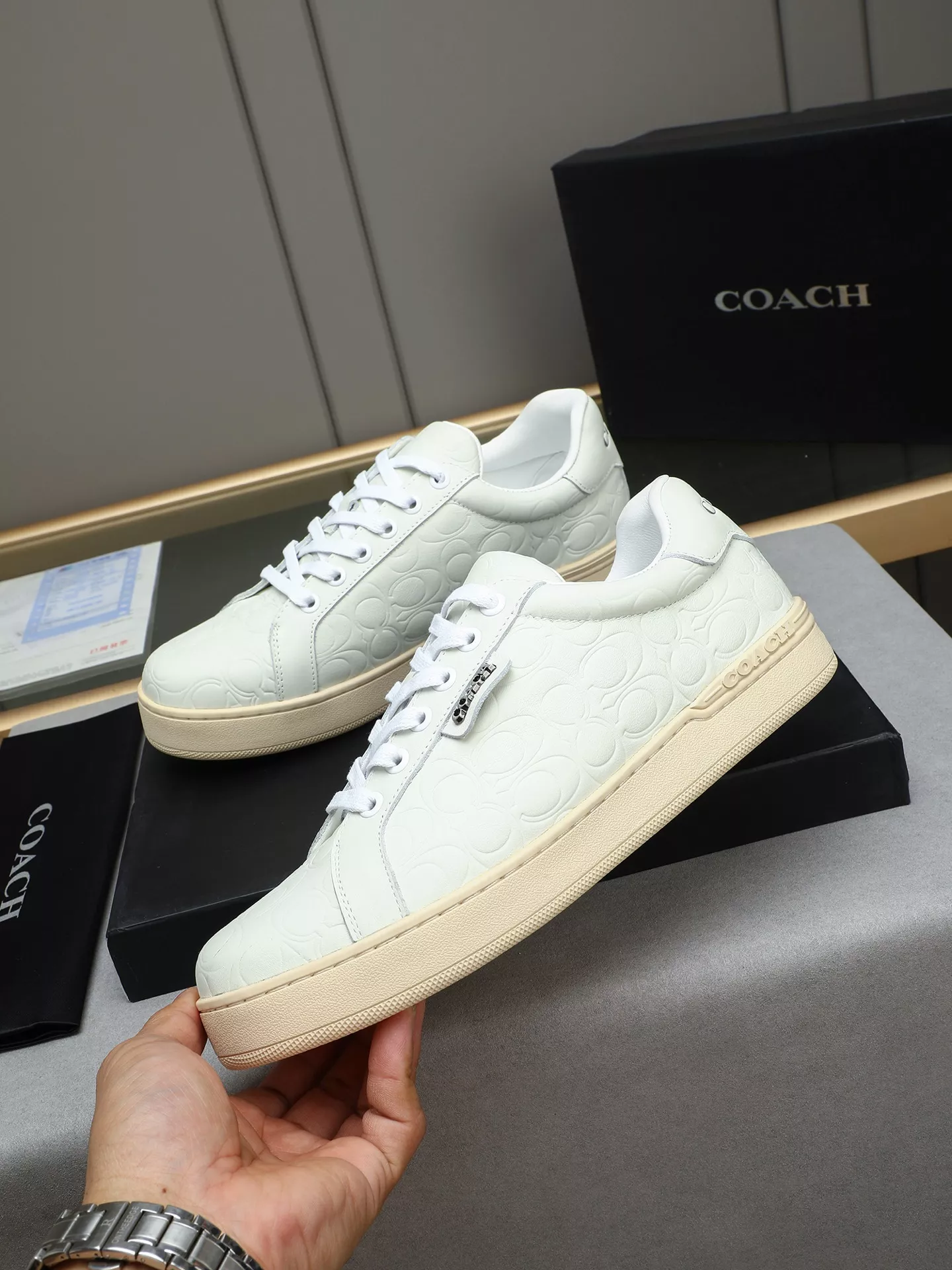 Coach Fashion Shoes For Men Durable 7988
