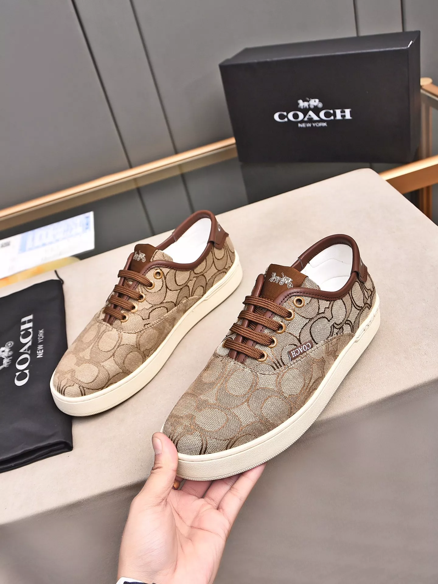 Coach Fashion Shoes For Men EyeCatching 9525