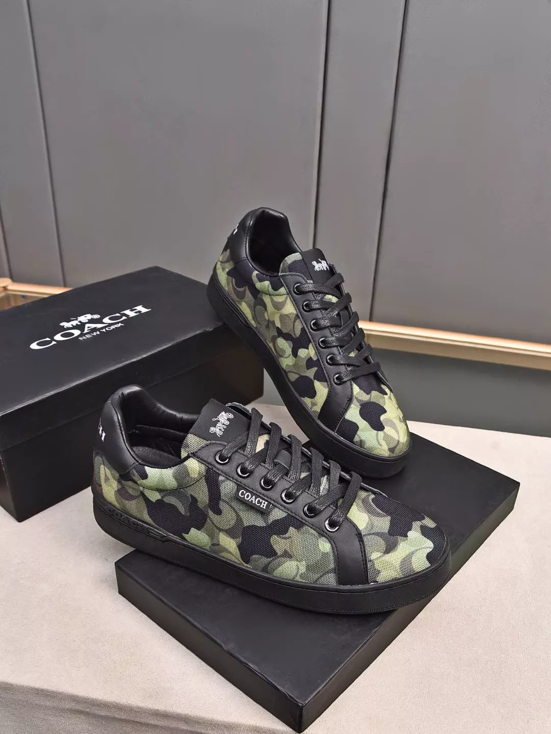 Coach Fashion Shoes For Men Flexible 7167