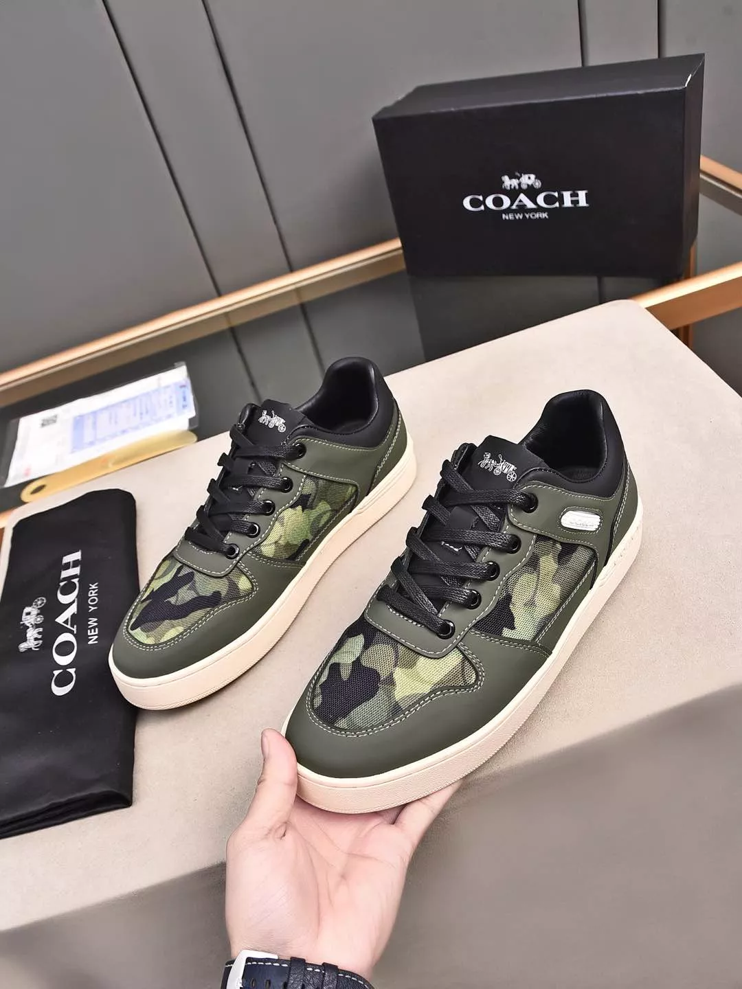 Coach Fashion Shoes For Men Lightweight 1528