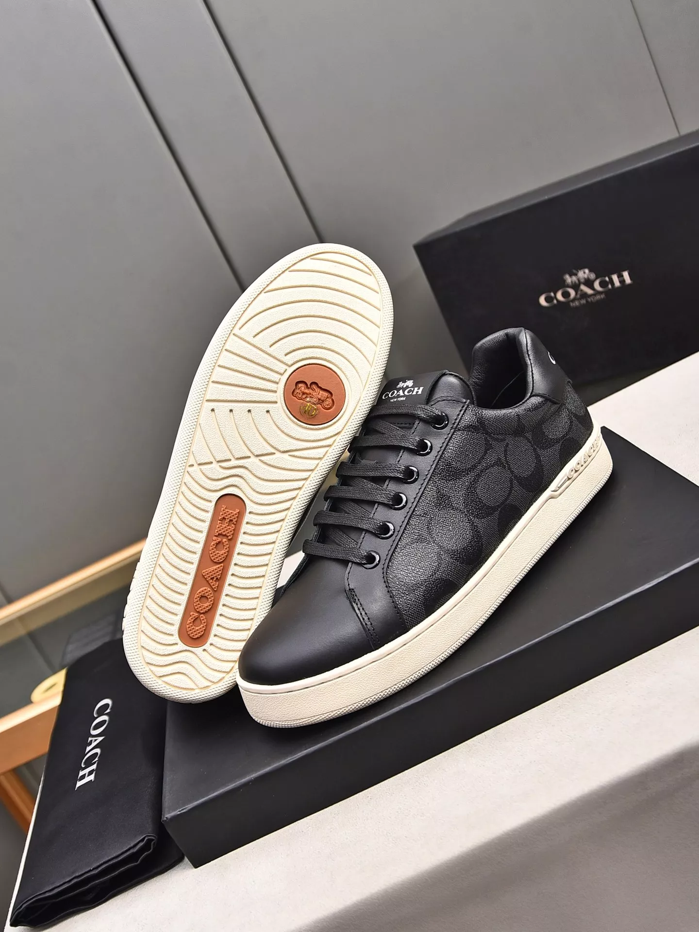Coach Fashion Shoes For Men Practical 7185