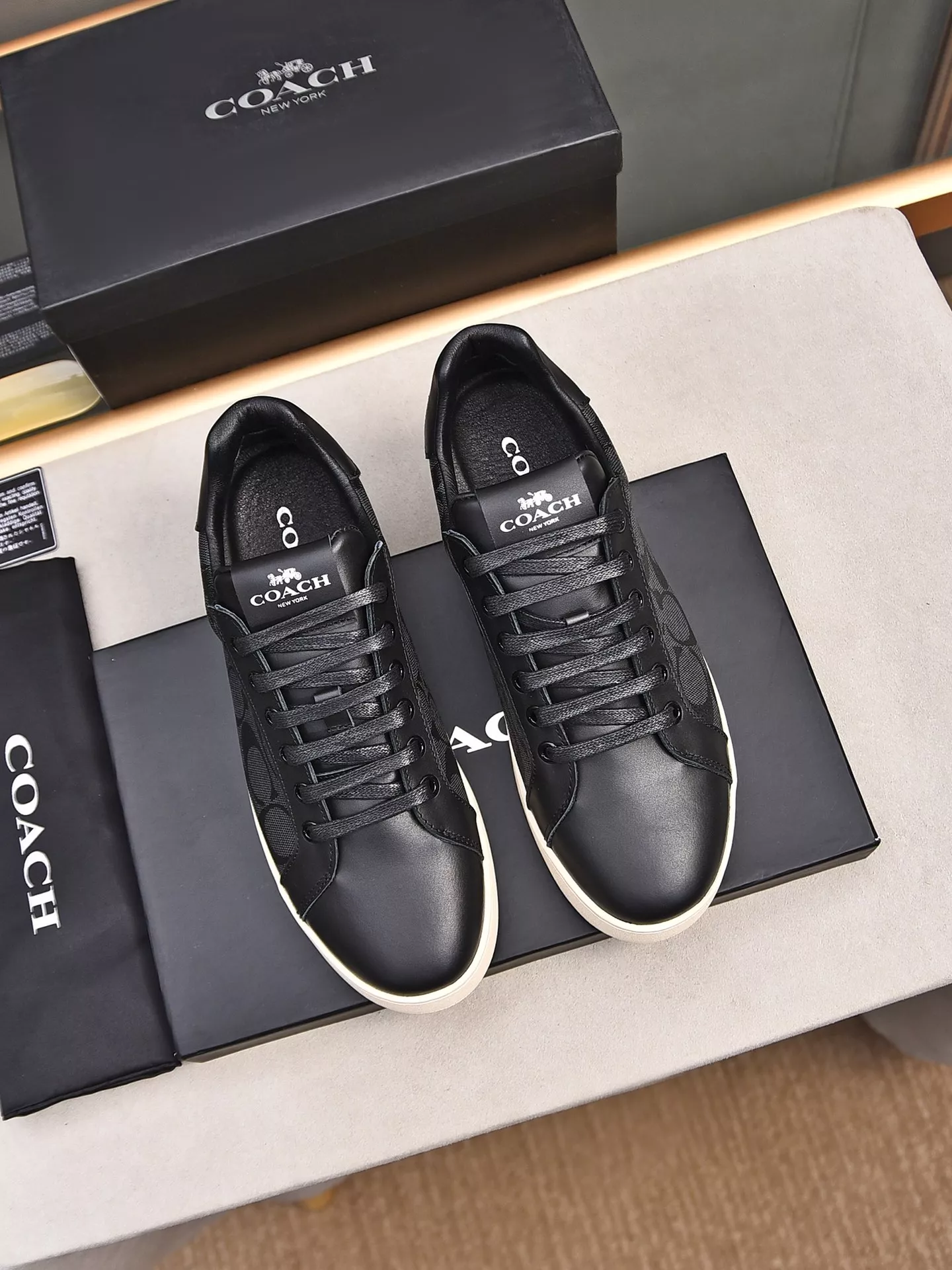 Coach Fashion Shoes For Men Practical 7185